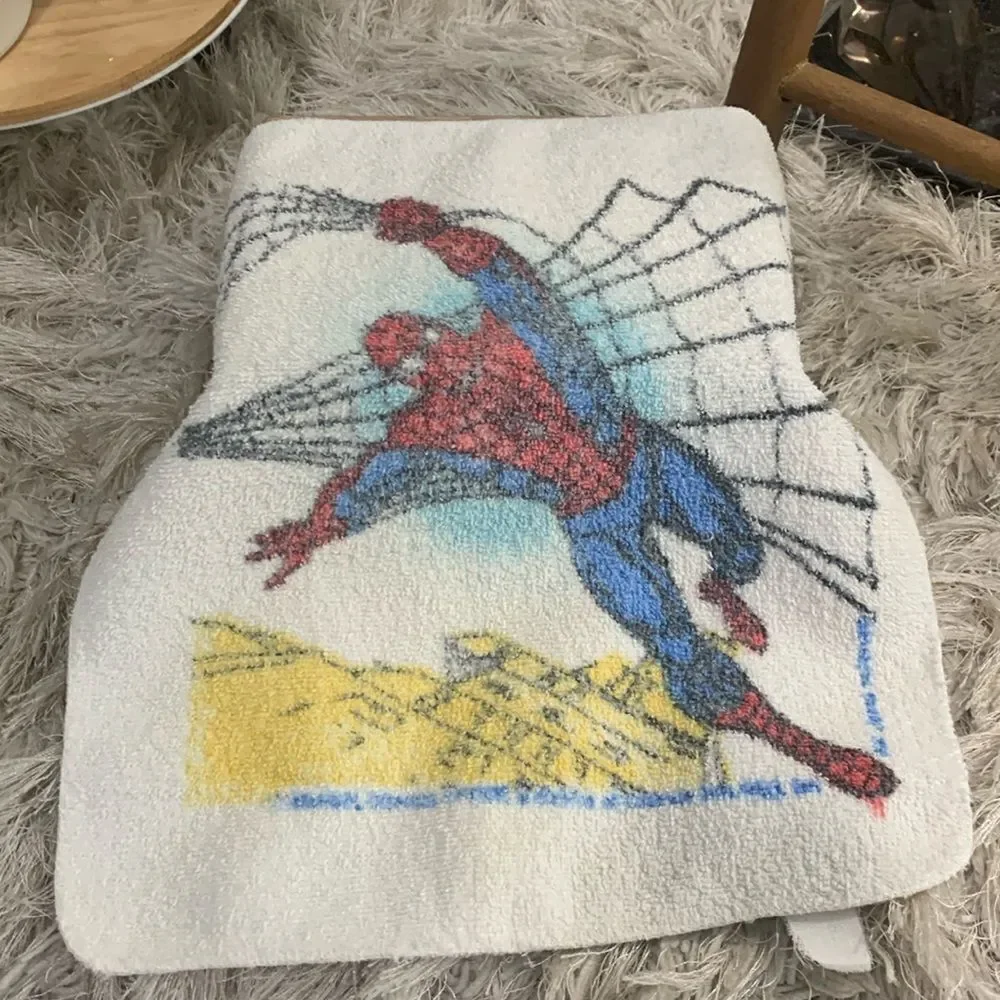 Vintage Spider-Man Marvel Comics Washcloth‎